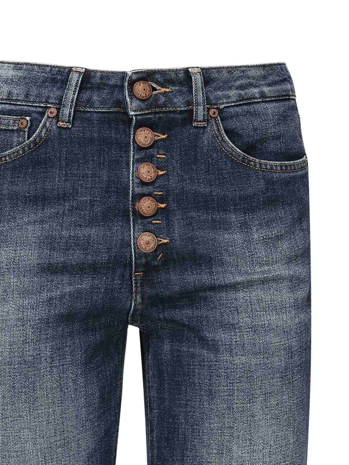 Dondup Rtw Blue Cotton