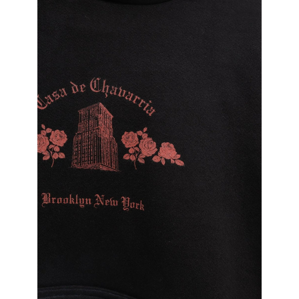 Sweatshirt Willy Chavarria Black/red Fabric: 100. Sweatshirts