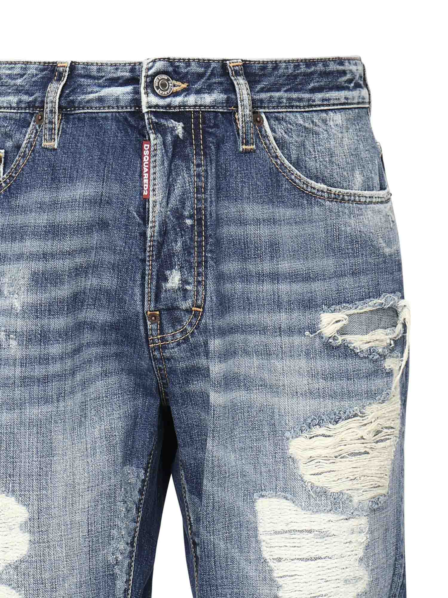 Dsquared2 Jeans Blue Cotton