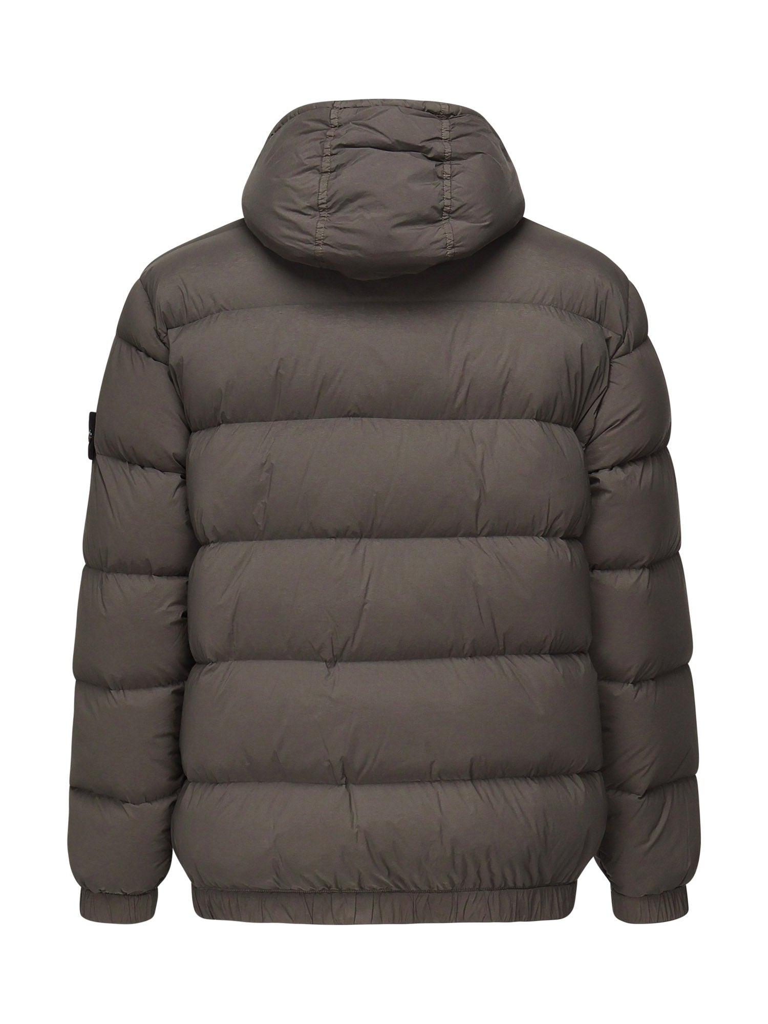 Stone Island Coats Cement Polyamide Elastane