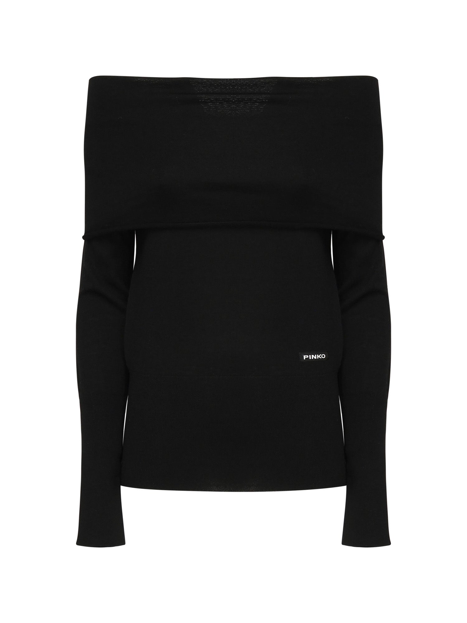 Pinko Sweaters Black Wool