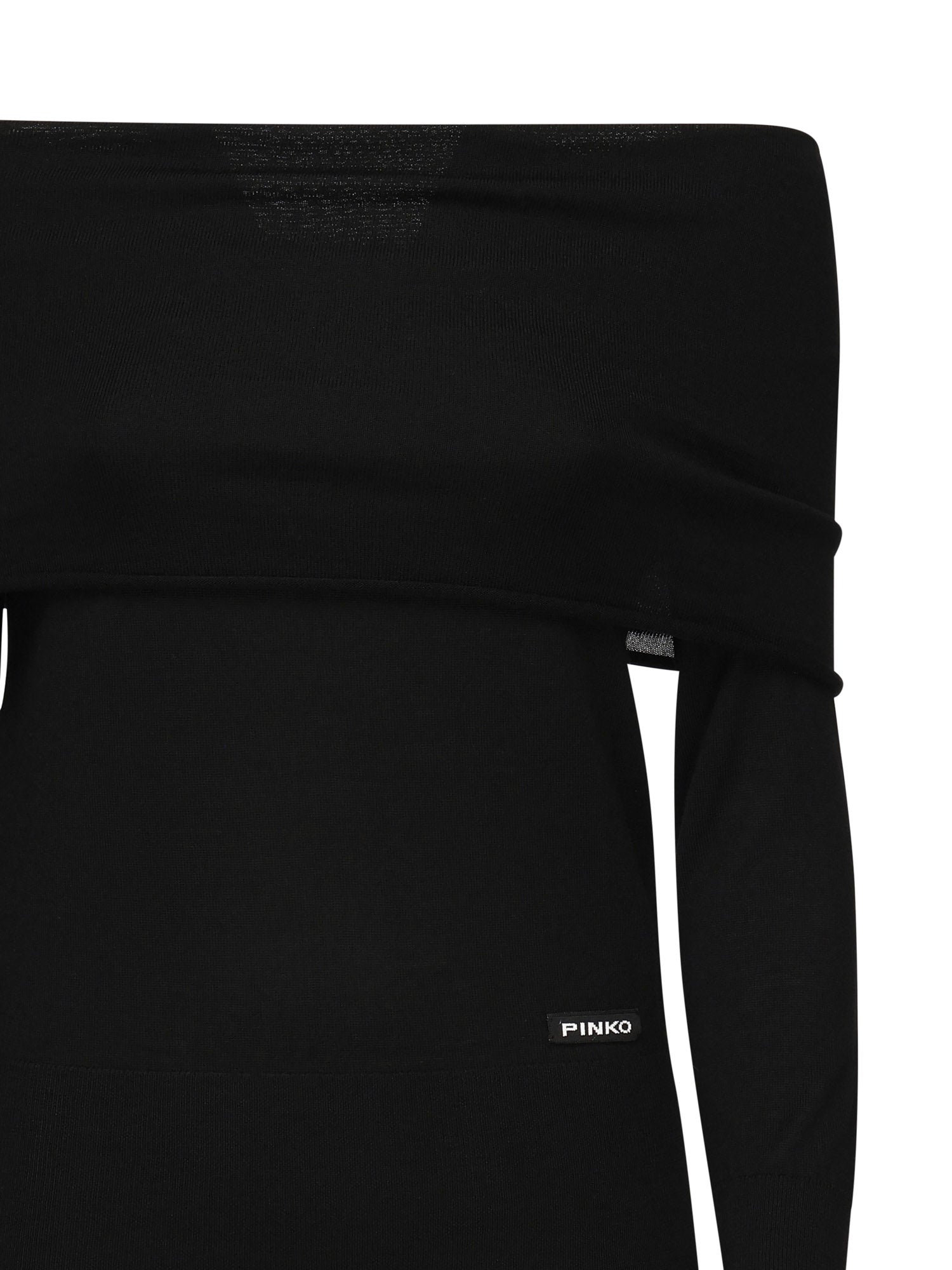 Pinko Sweaters Black Wool