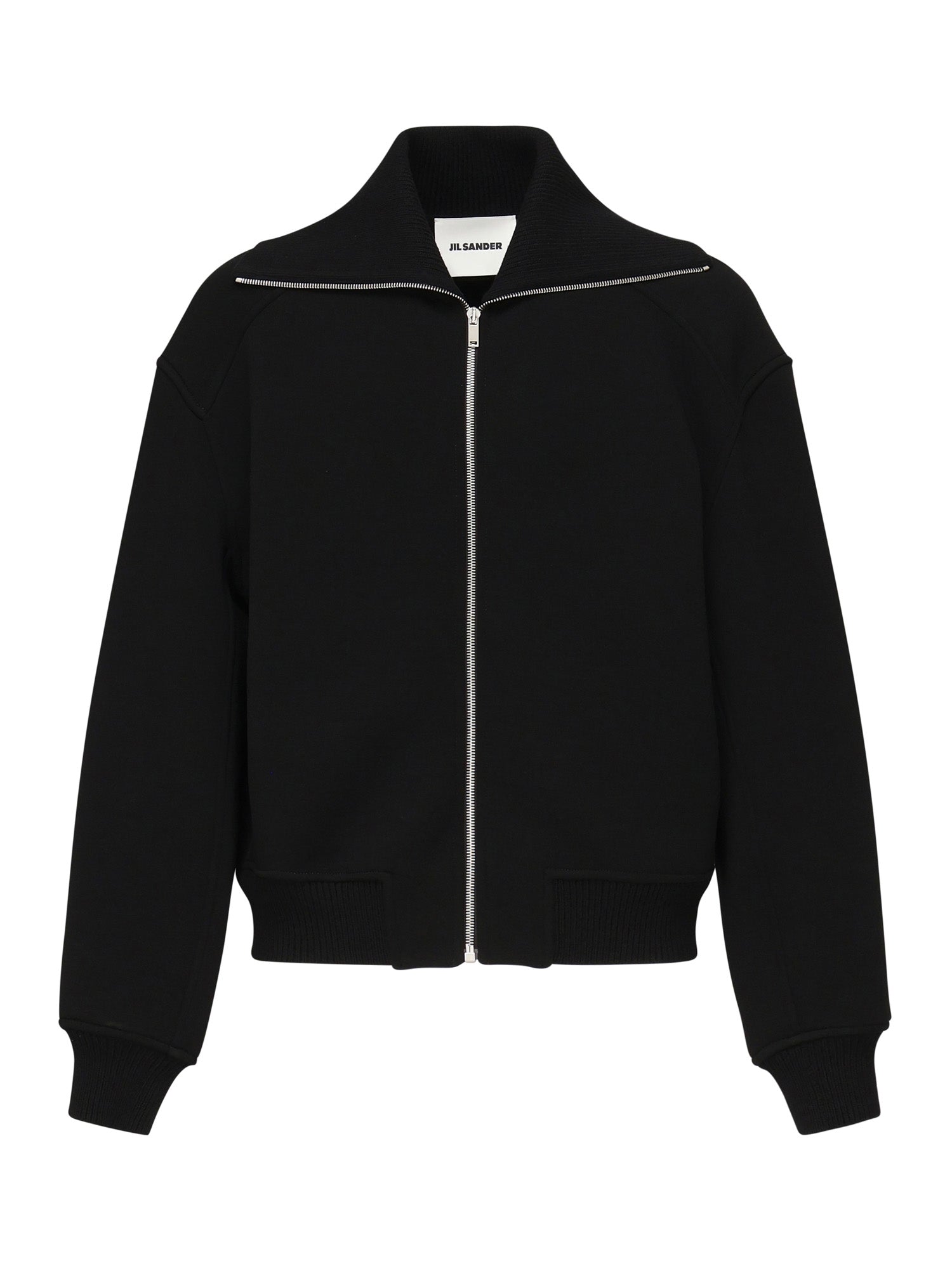 Jil Sander Coats Black Wool
