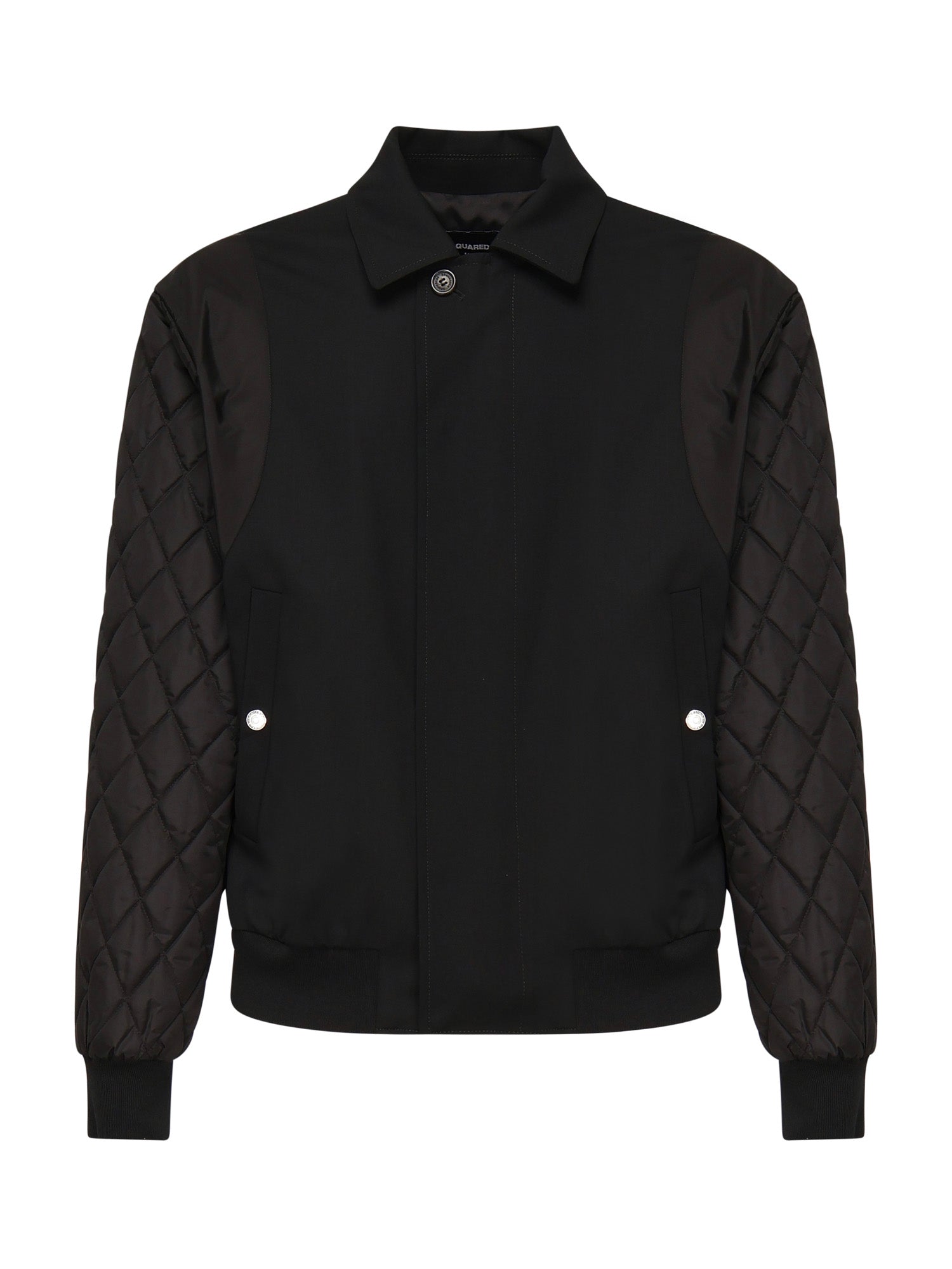 Dsquared2 Coats Black Virgin Wool
