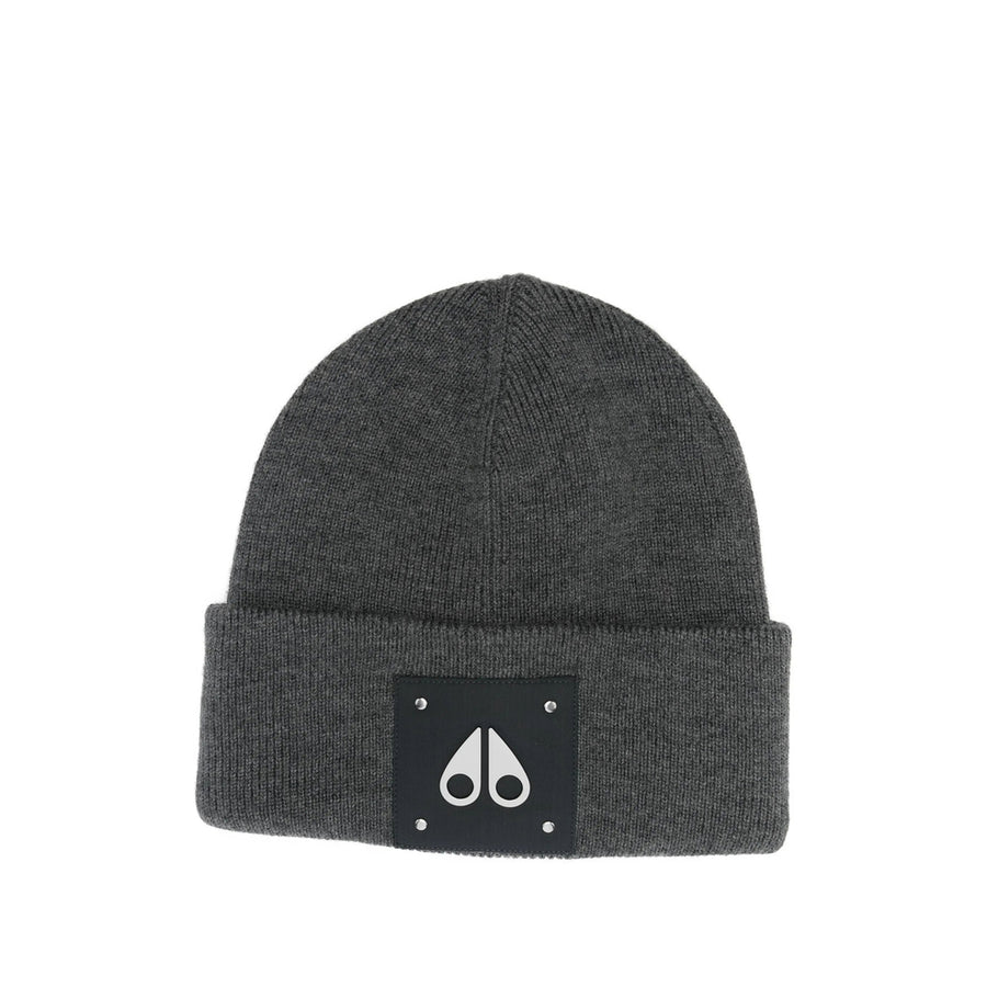 Moose Knuckles Hat Grey Wool