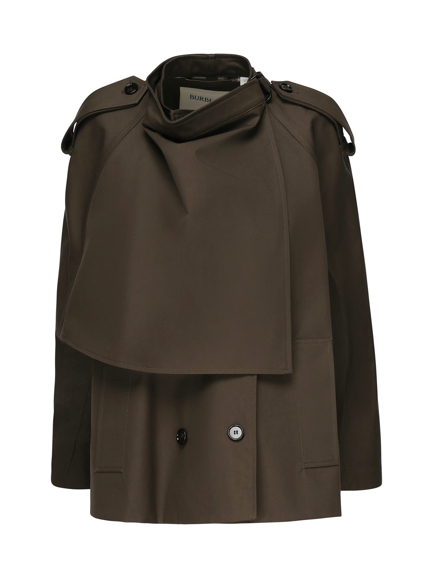 Burberry Jackets Juniper Green Cotton