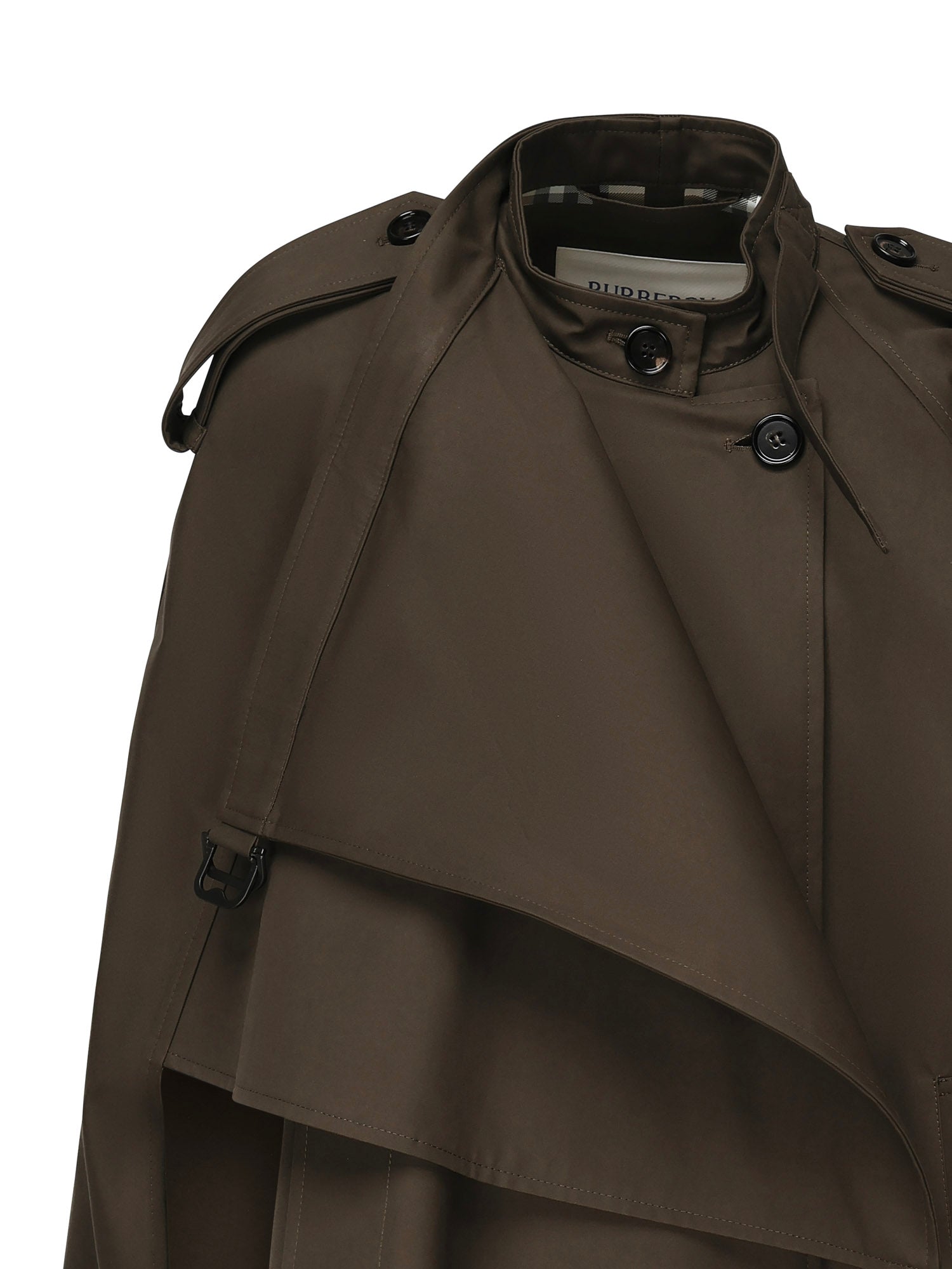 Burberry Jackets Juniper Green Cotton