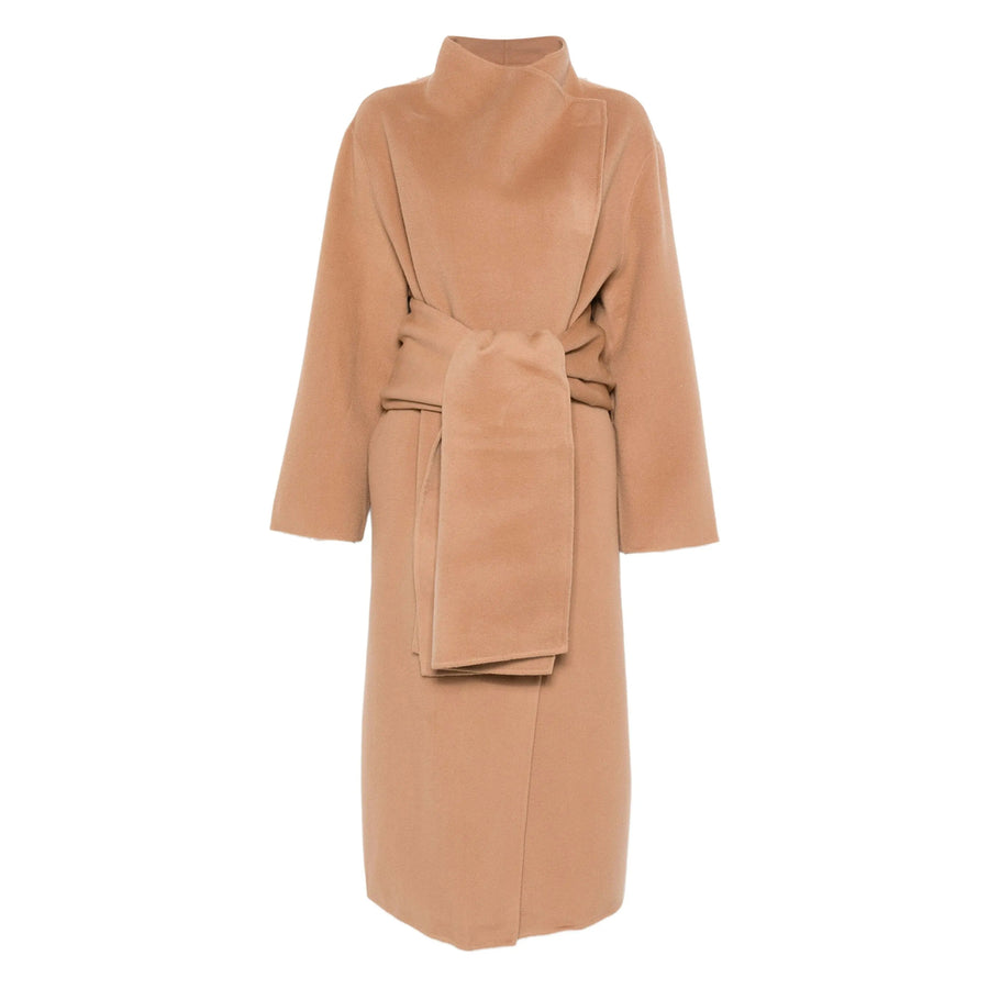 Coat Aya Muse Beige Fabric Oversized