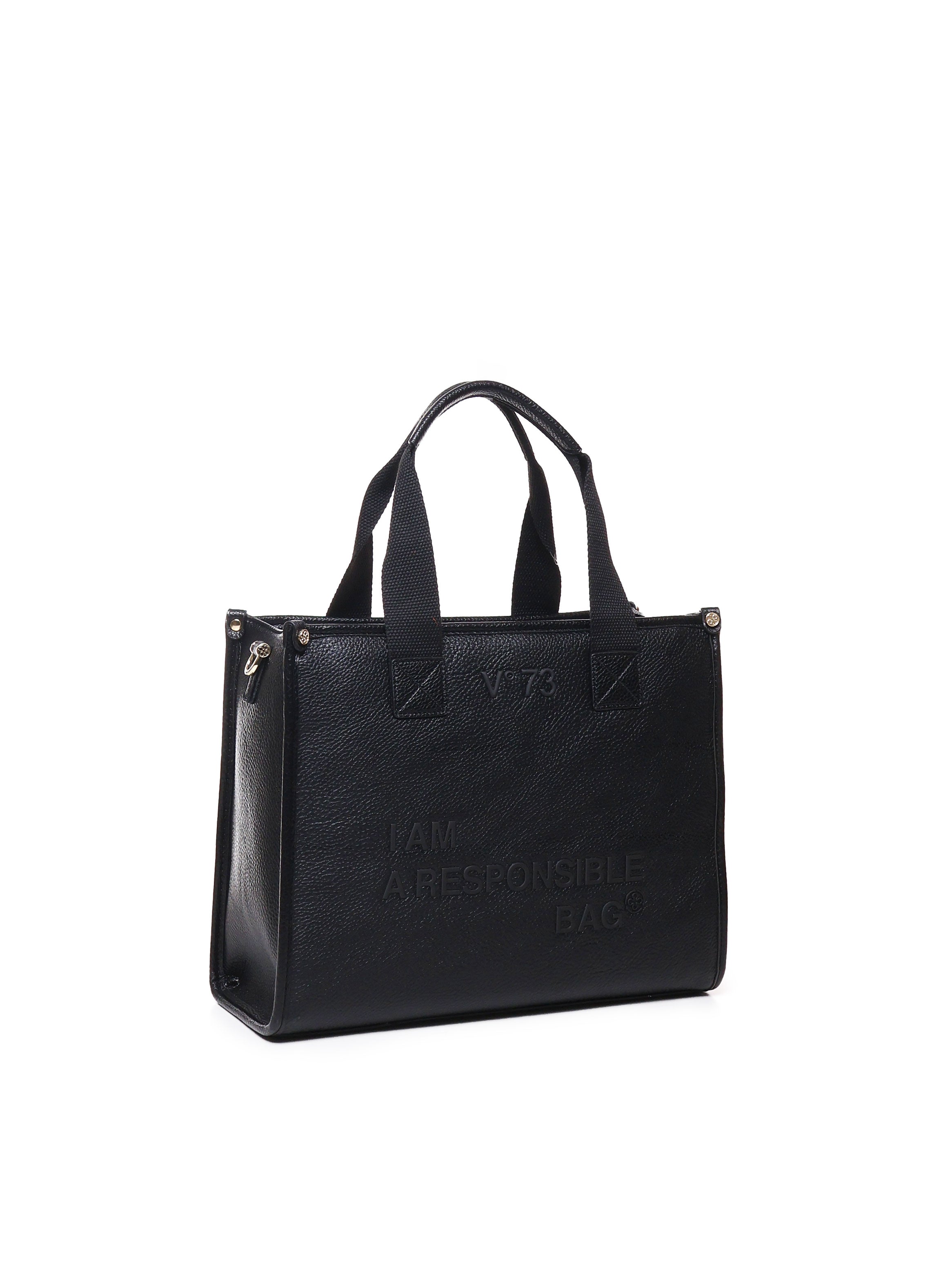 V° 73 Bags Black Polyurethane