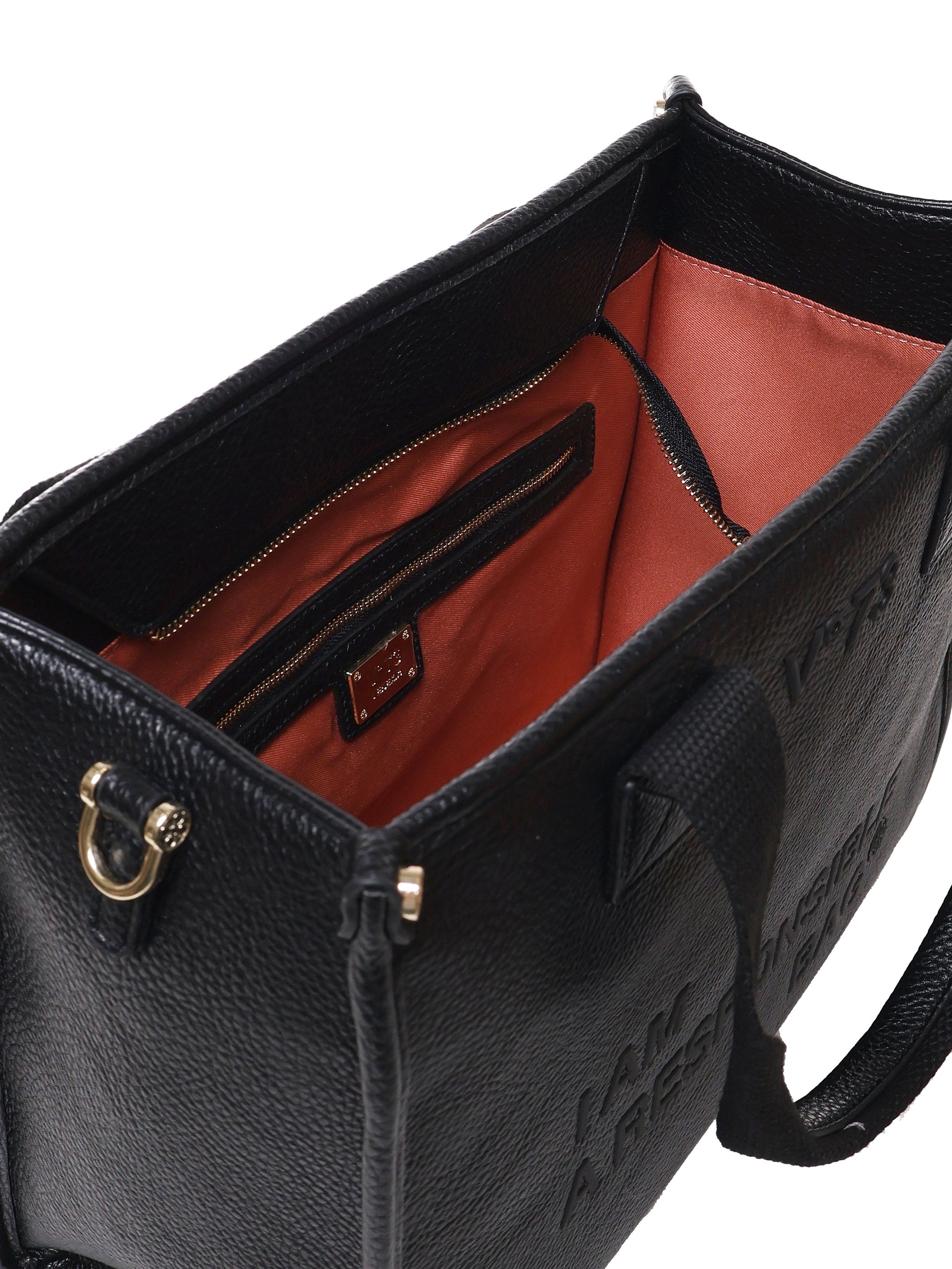 V° 73 Bags Black Polyurethane