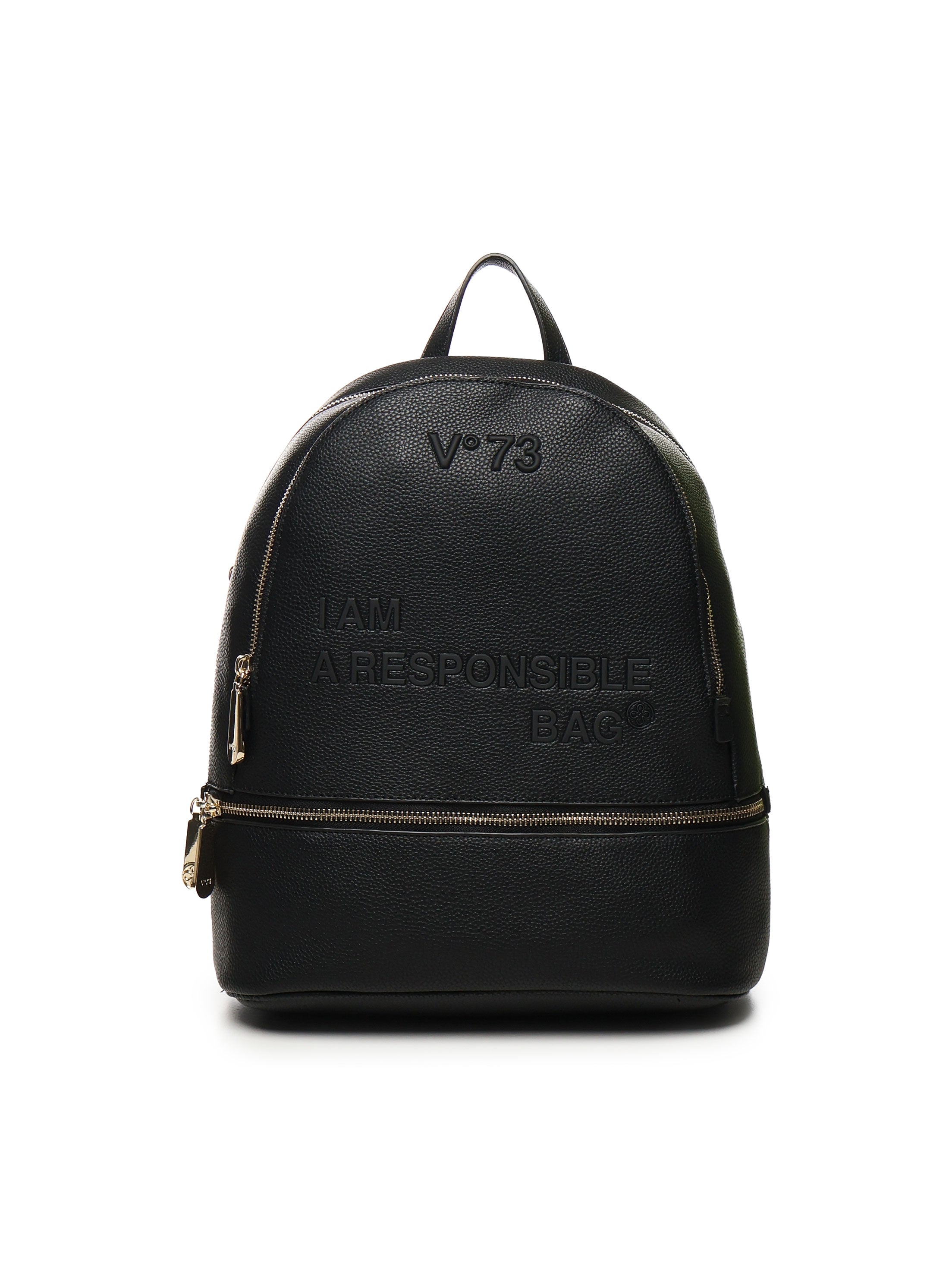 V° 73 Bags Black Polyurethane