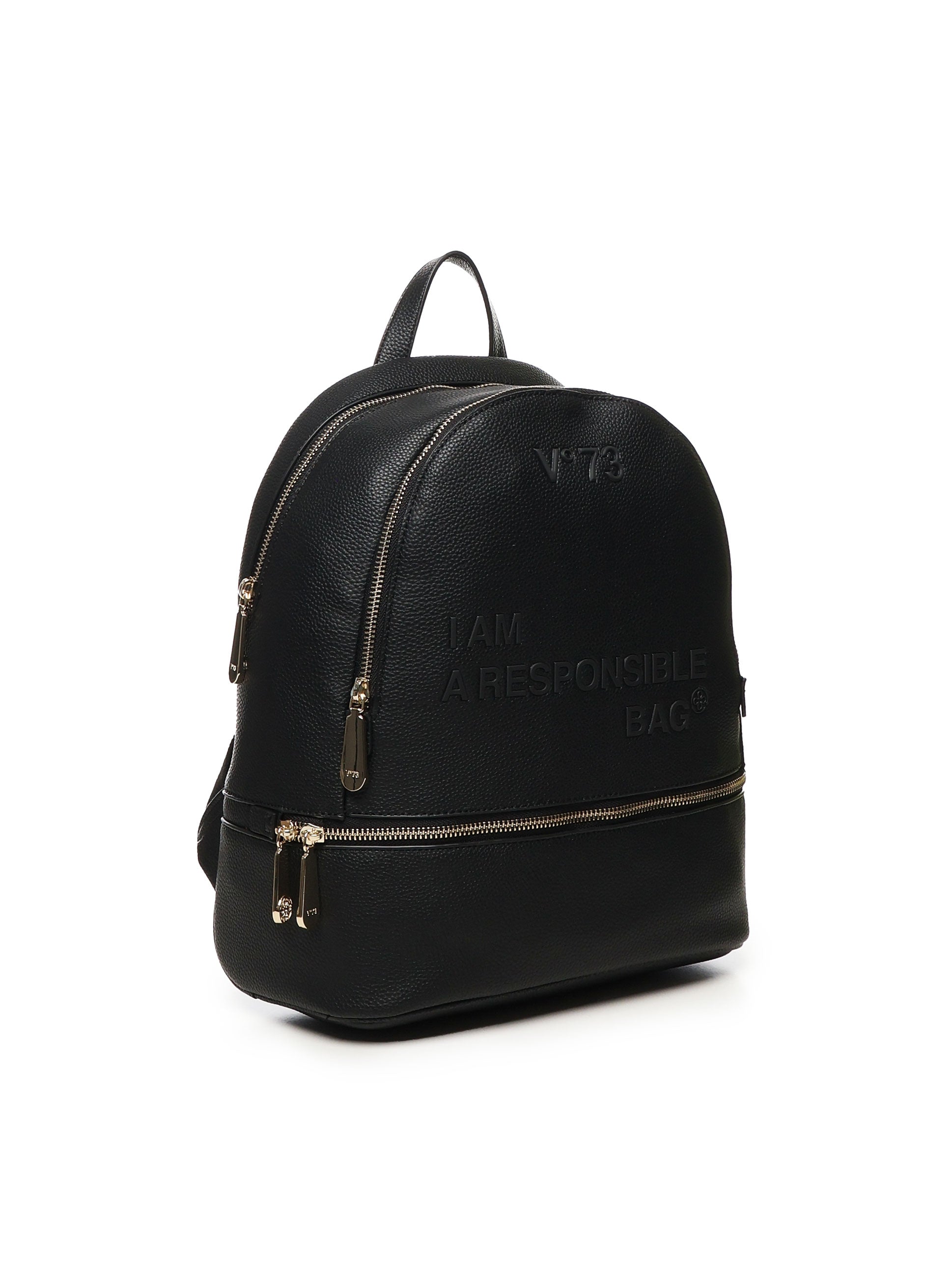 V° 73 Bags Black Polyurethane