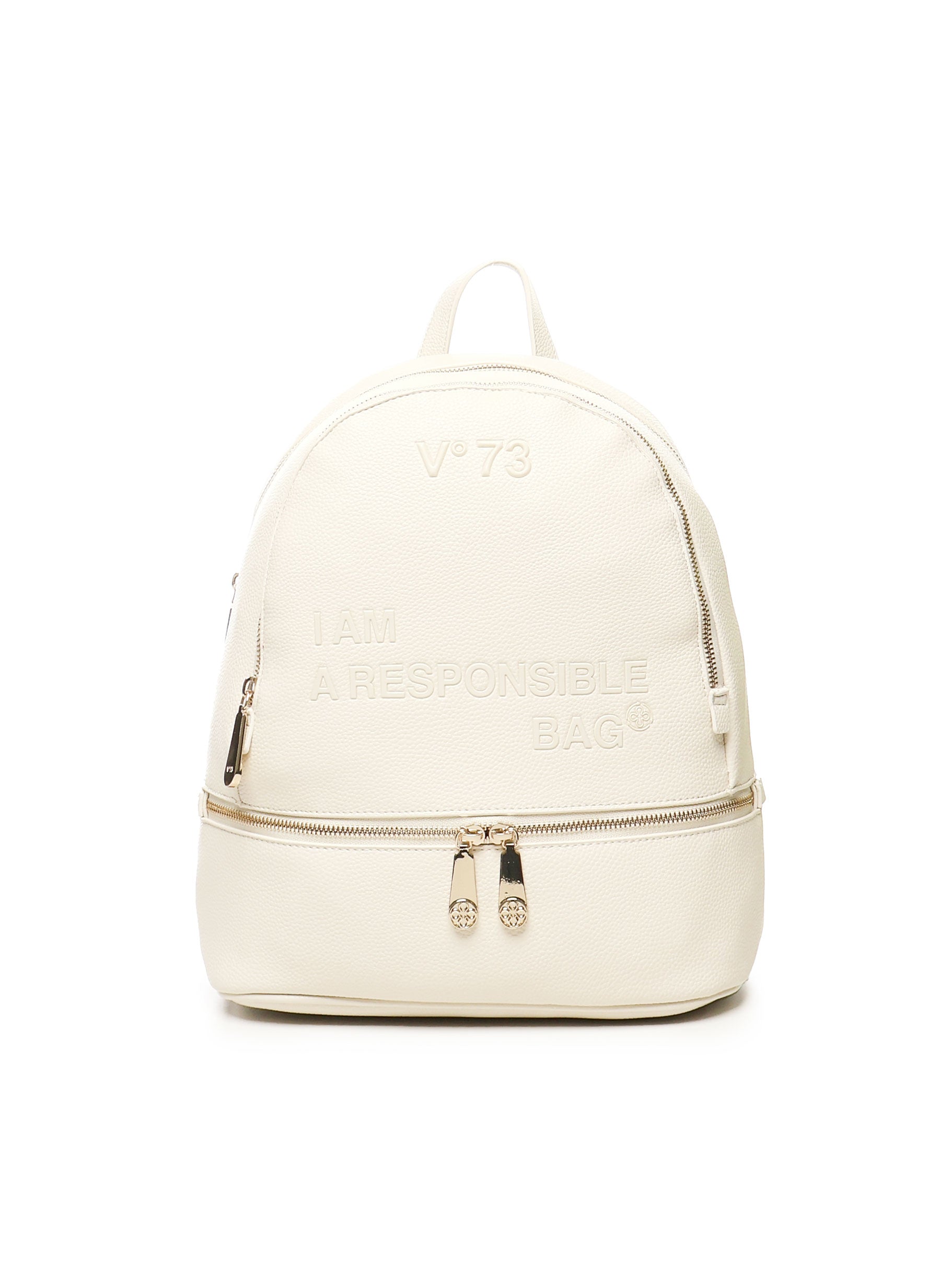 V° 73 Bags Beige Polyurethane