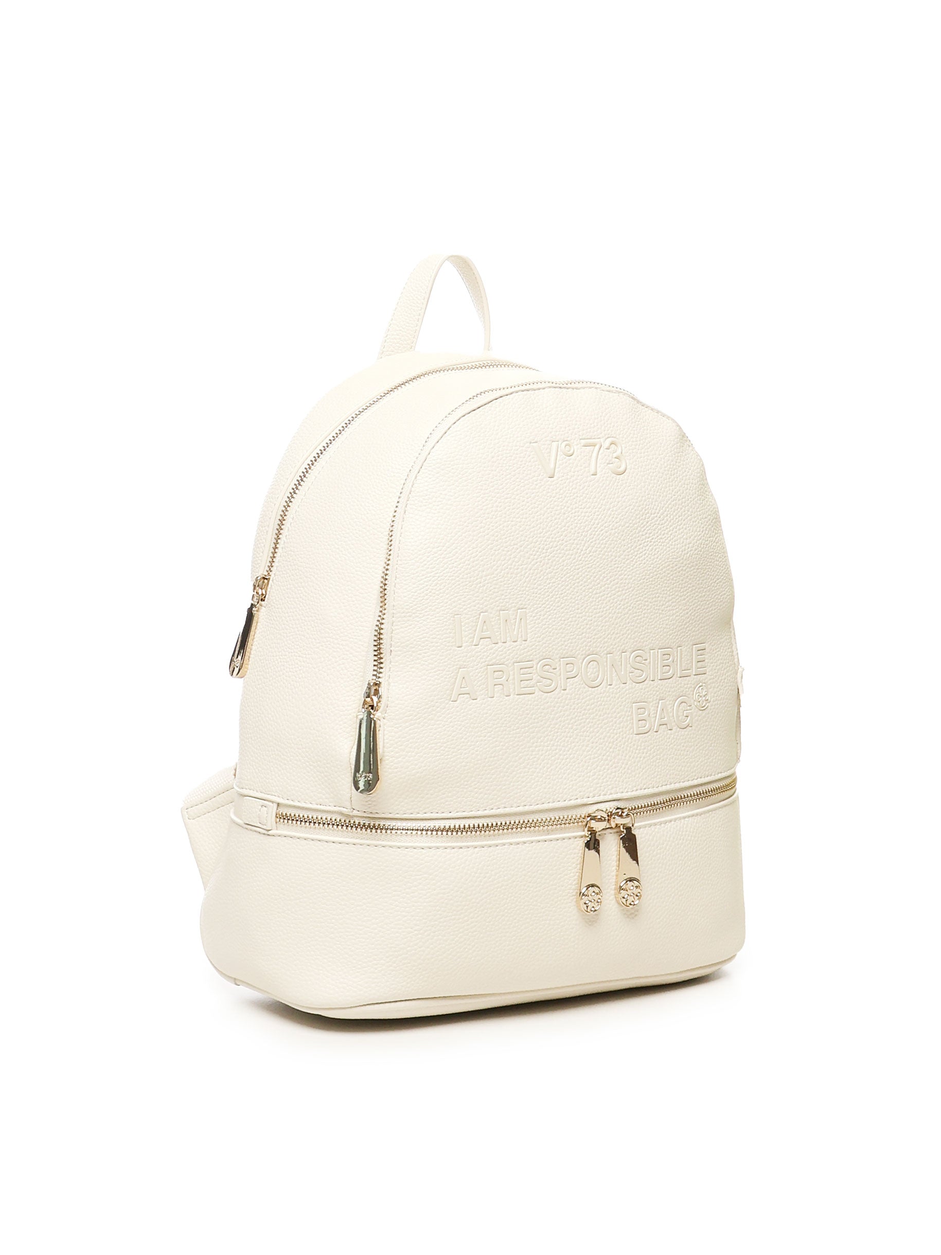 V° 73 Bags Beige Polyurethane