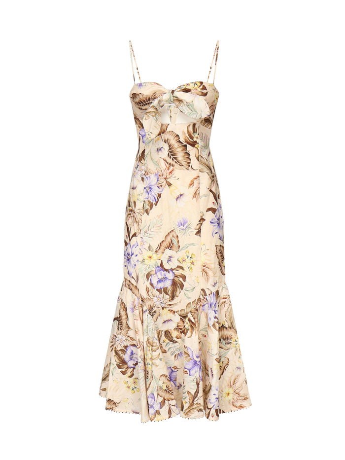 Zimmermann Dresses Cream Multi Floral Linen