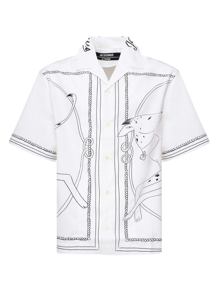 Jacquemus Shirts White Cotton