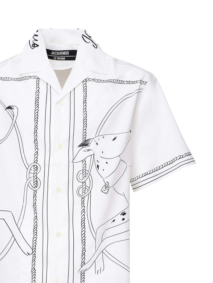 Jacquemus Shirts White Cotton