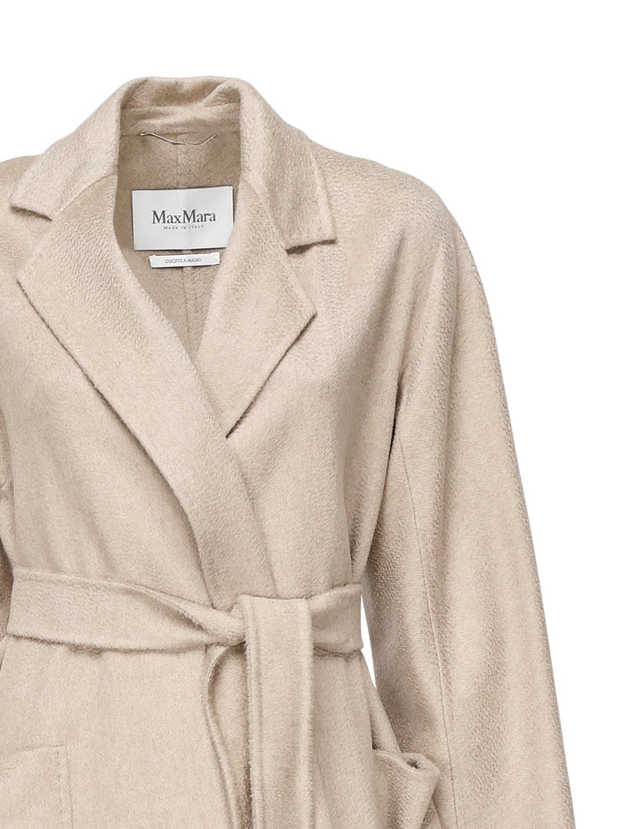 Max Mara Coats Sand Cashmere