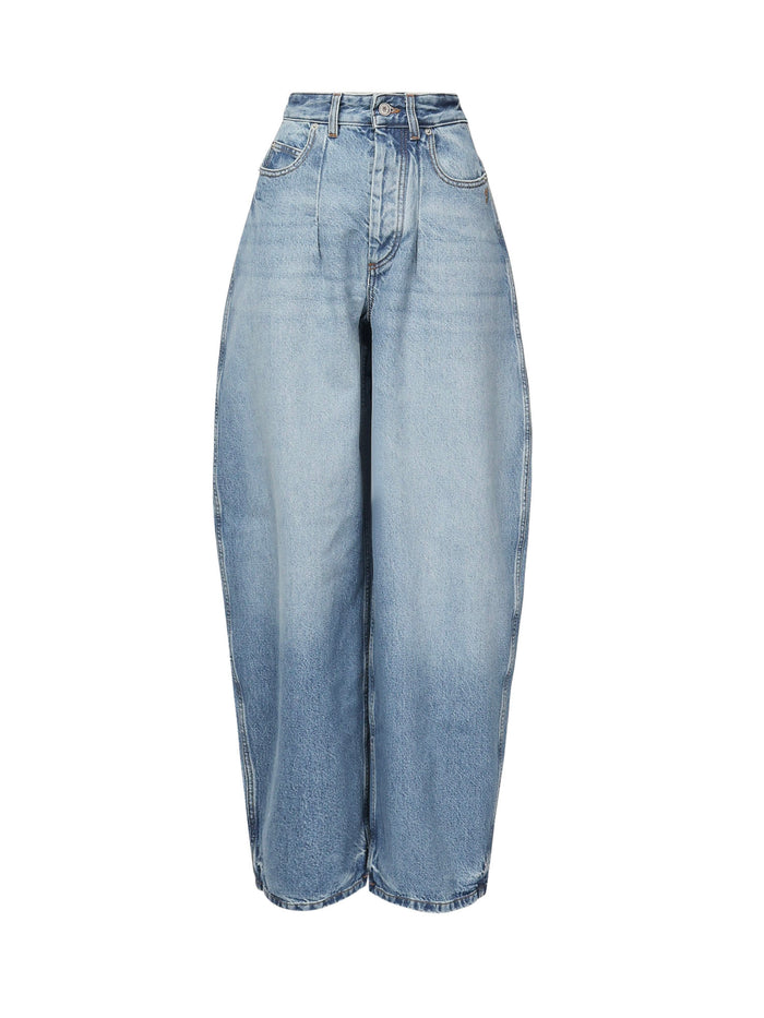 Jacquemus Jeans Blue/tabac Cotton
