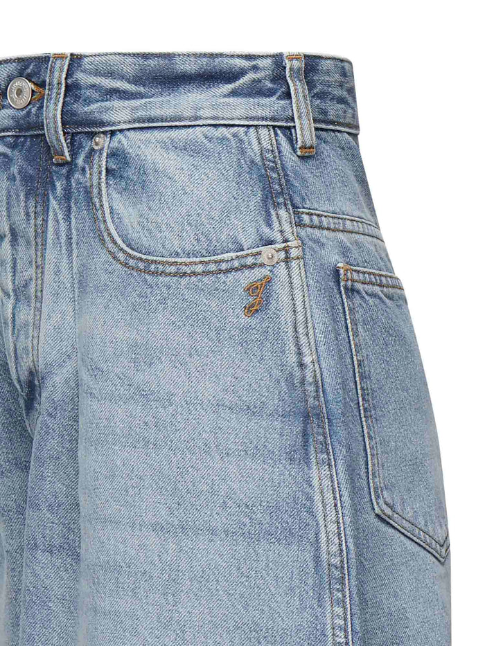 Jacquemus Jeans Blue/tabac Cotton