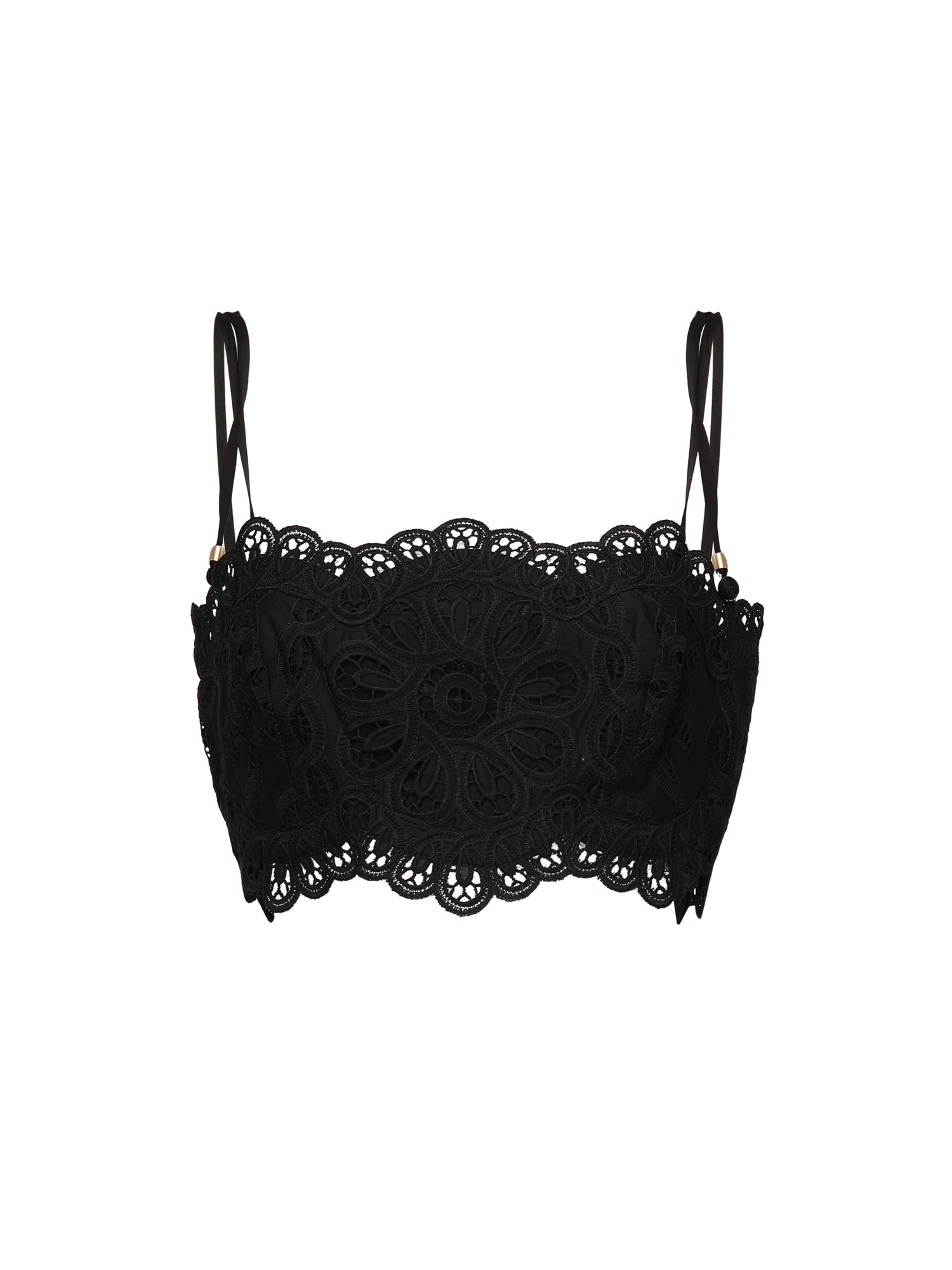 Zimmermann Top Black Cotton