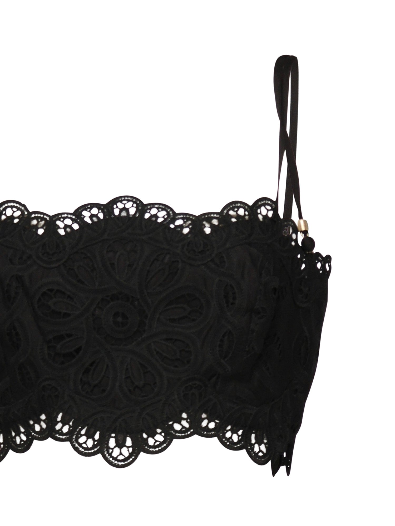 Zimmermann Top Black Cotton