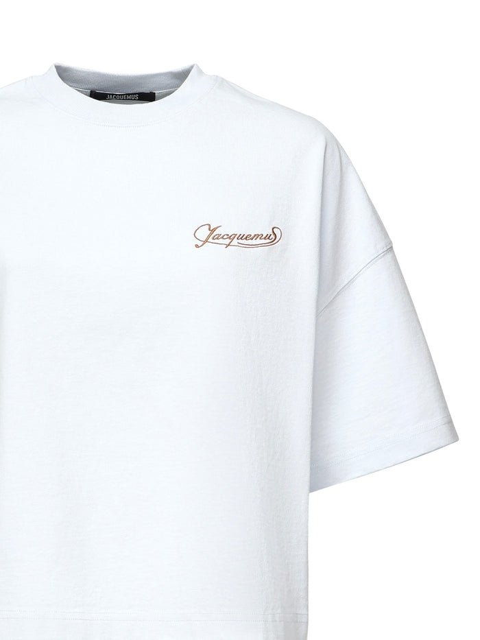 Jacquemus T-Shirts And Polos Uni Club Blue Cotton