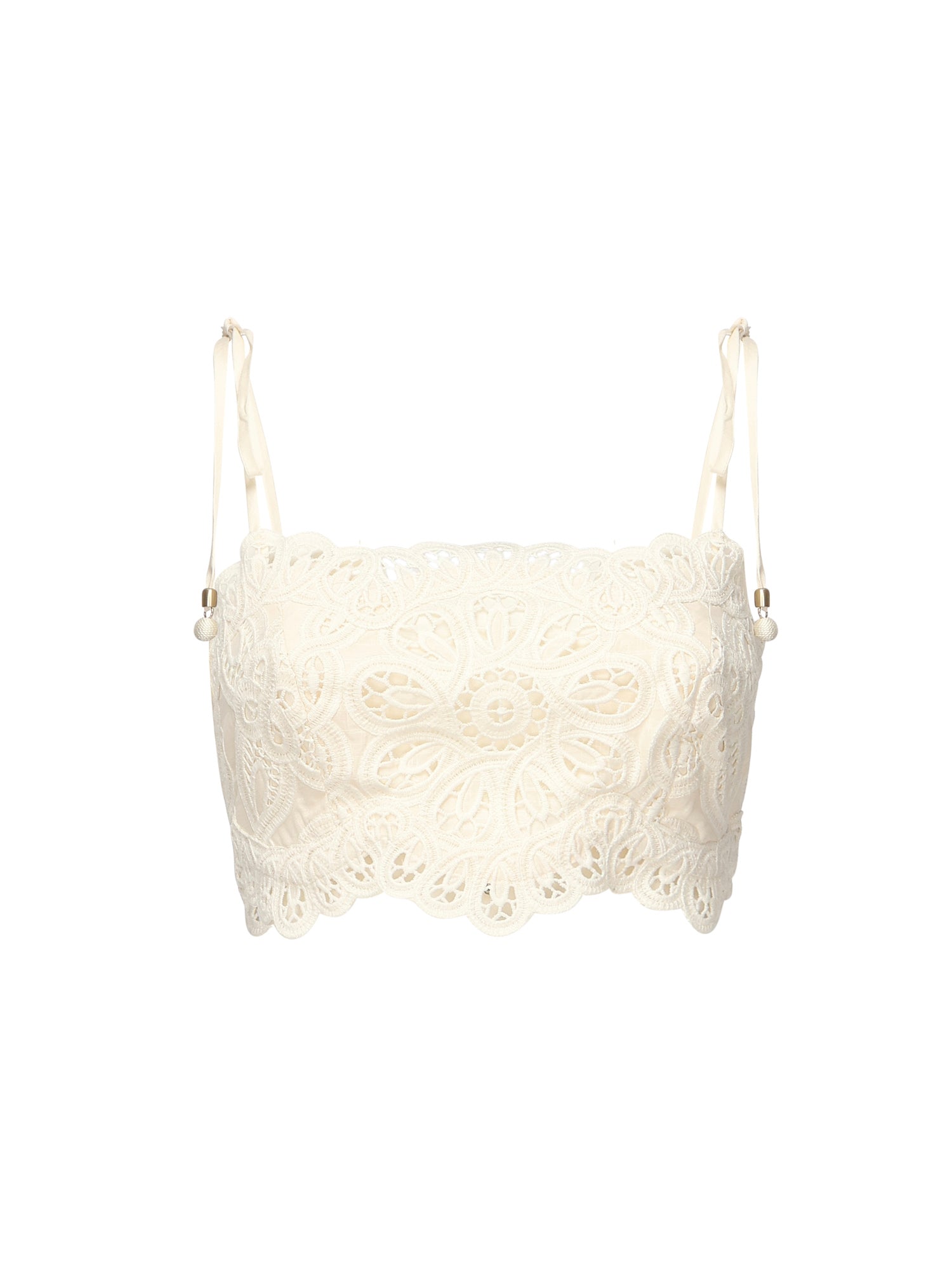Zimmermann Top White Cotton