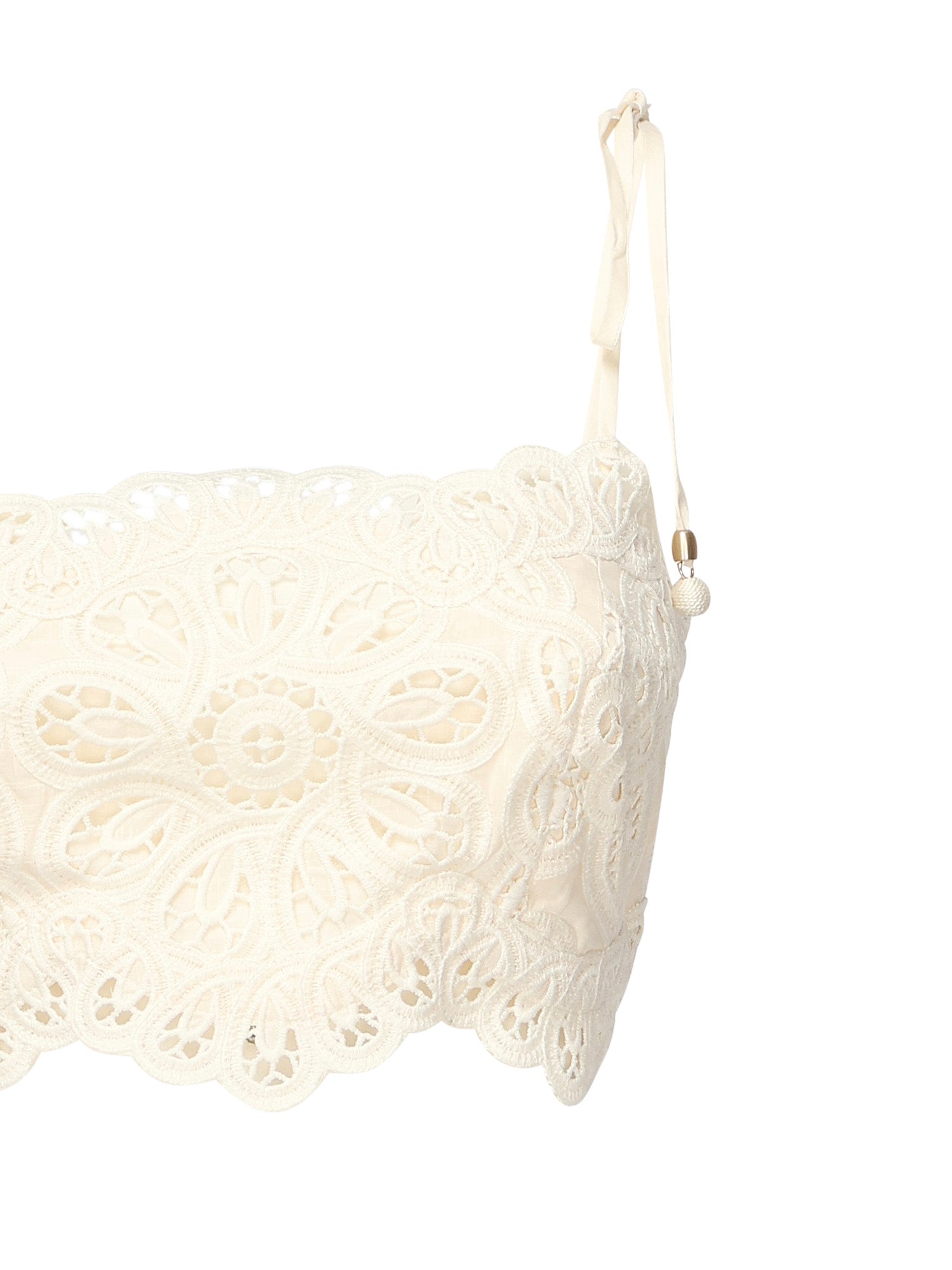 Zimmermann Top White Cotton