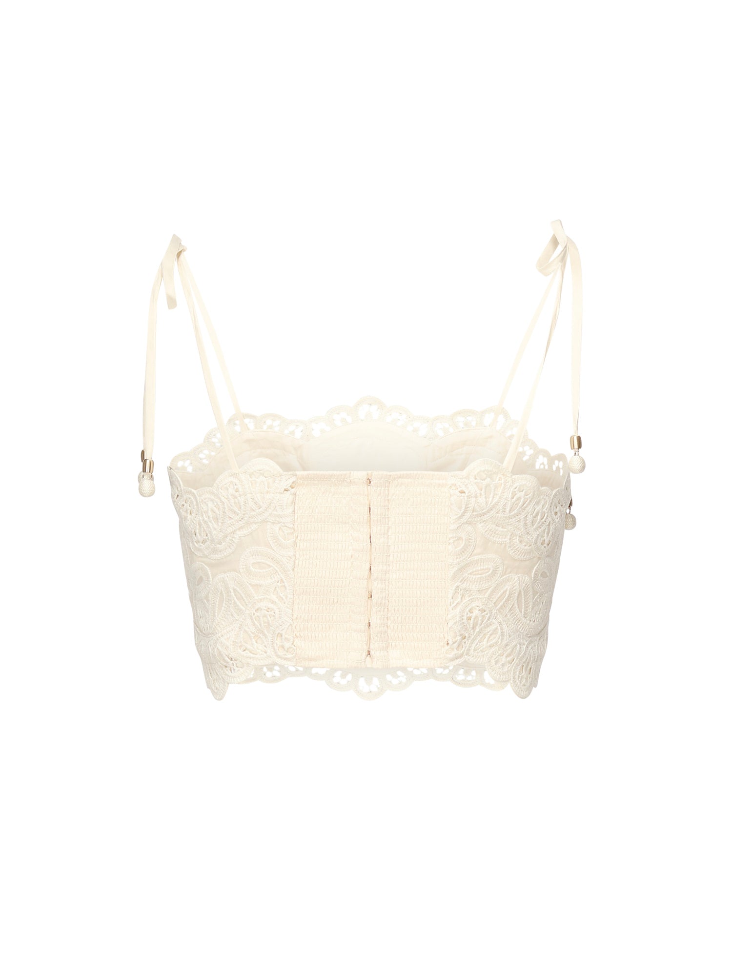 Zimmermann Top White Cotton