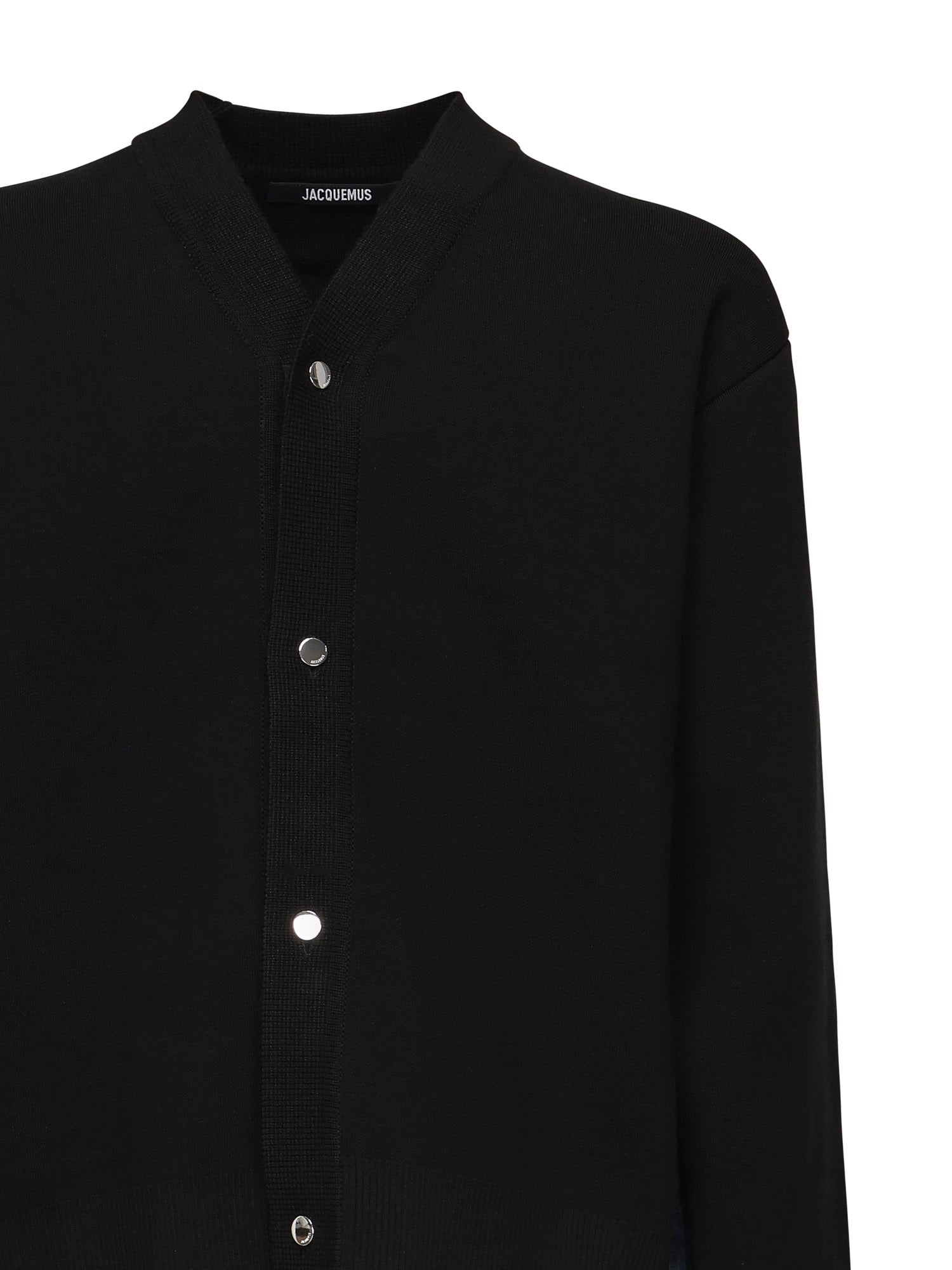 Jacquemus Sweaters Black Merino Wool