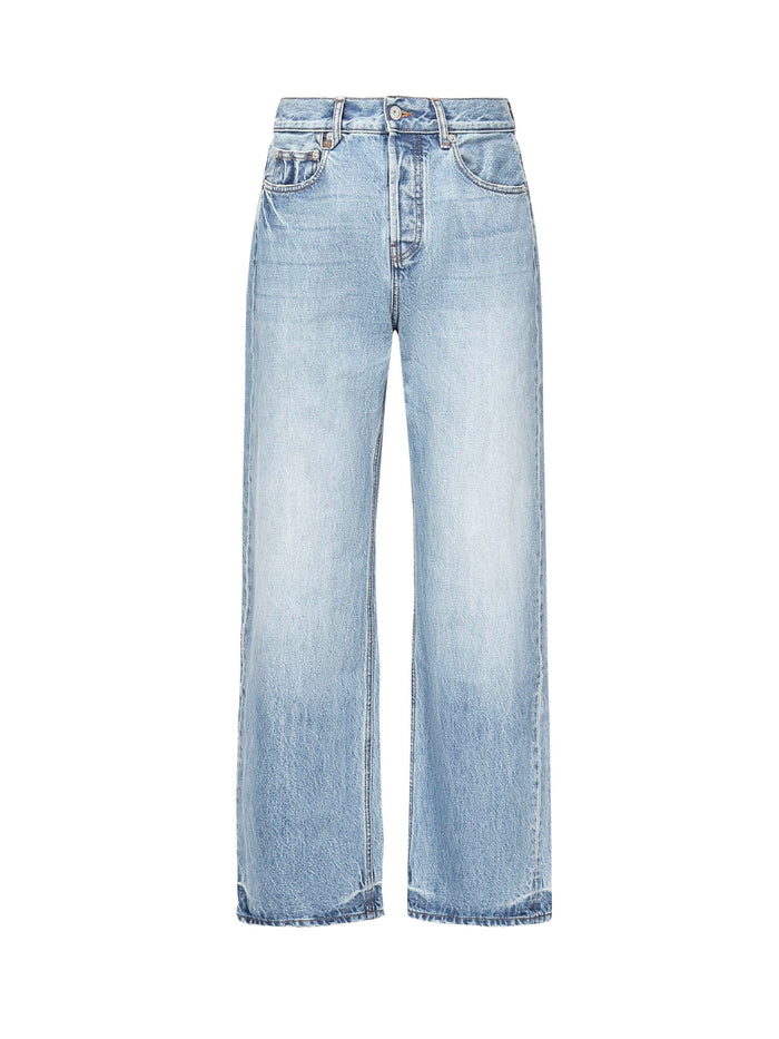Jacquemus Jeans Blue/tabac Cotton