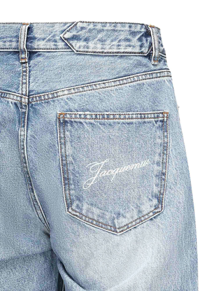 Jacquemus Jeans Blue/tabac Cotton