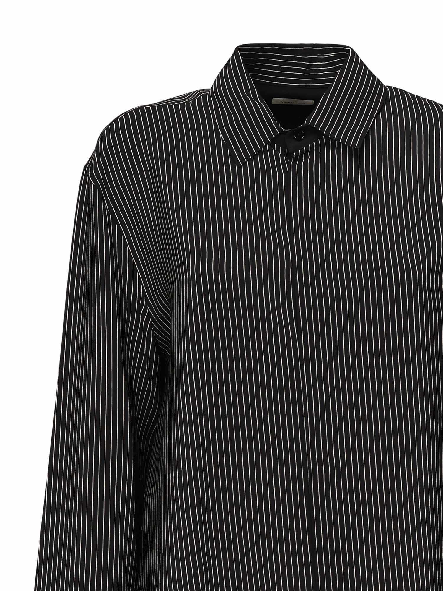 Saint Laurent Shirts Black Silk