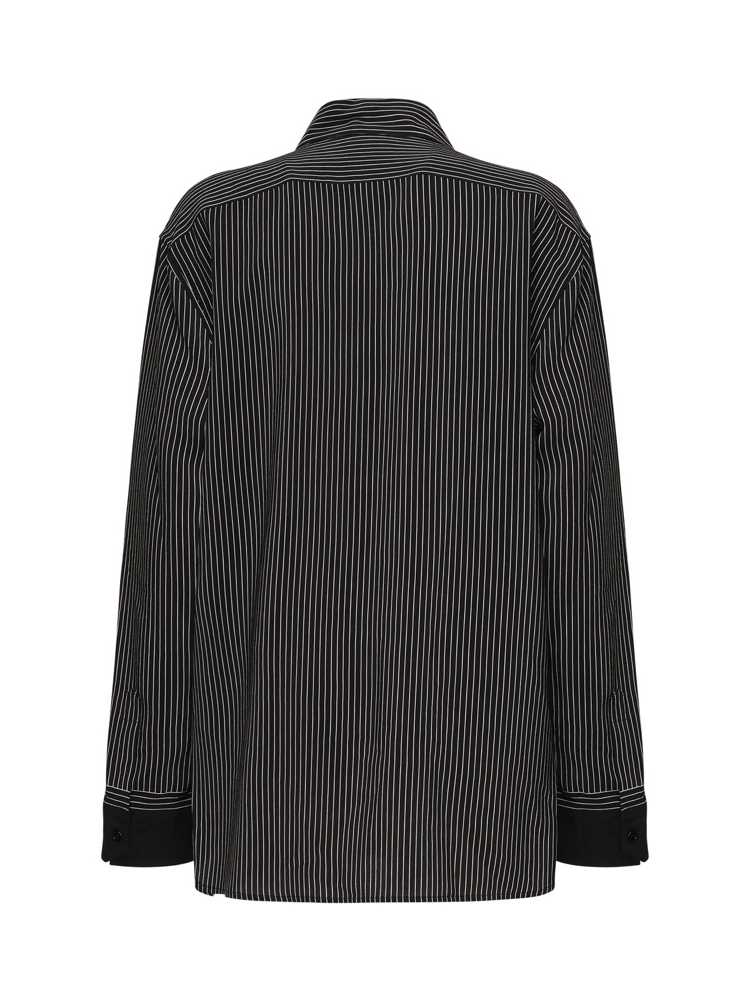 Saint Laurent Shirts Black Silk