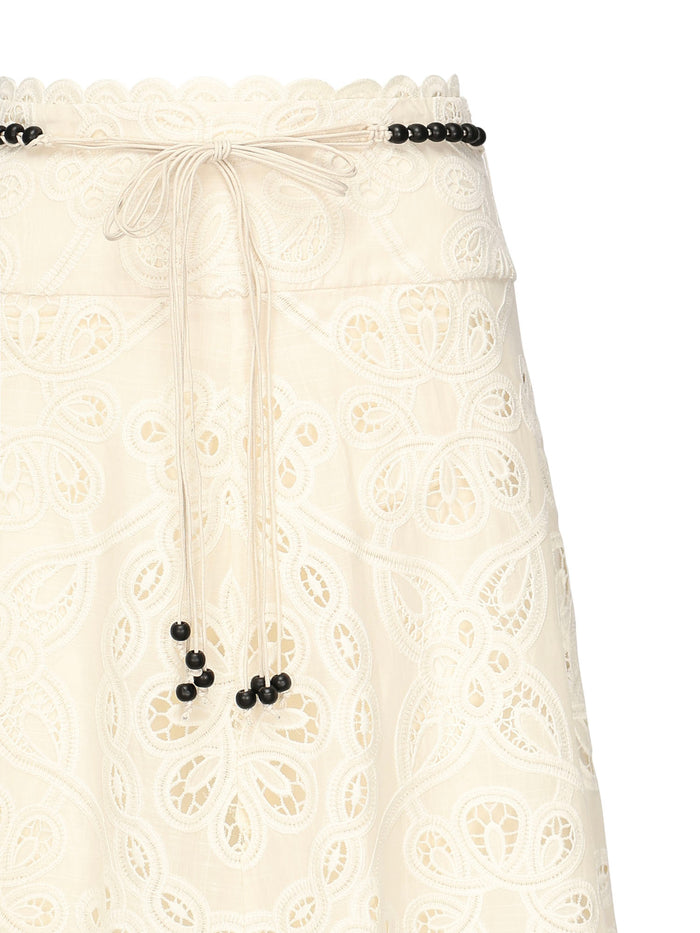 Zimmermann Skirts White Cotton