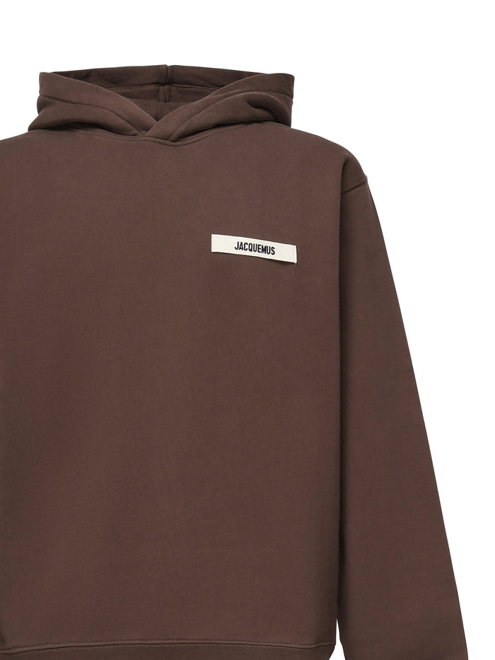 Jacquemus Sweaters Dark Brown Cotton