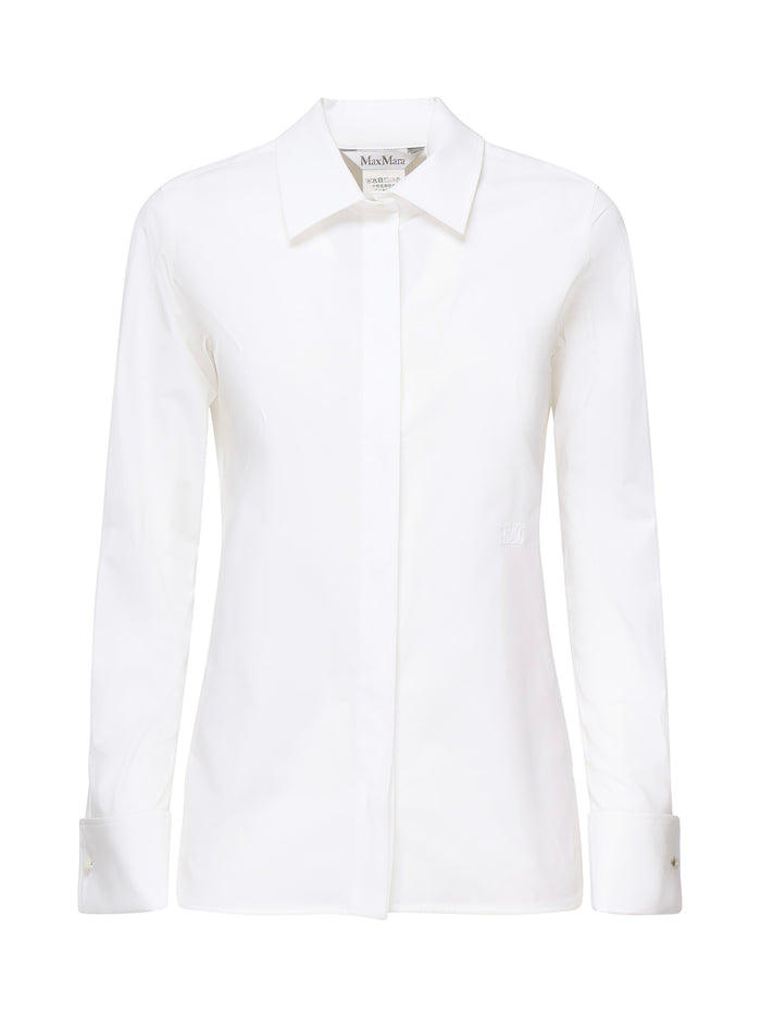 Max Mara Shirts White Cotton