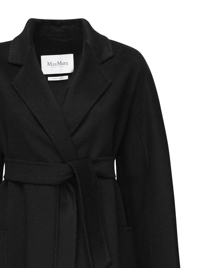 Max Mara Coats Black Cashmere