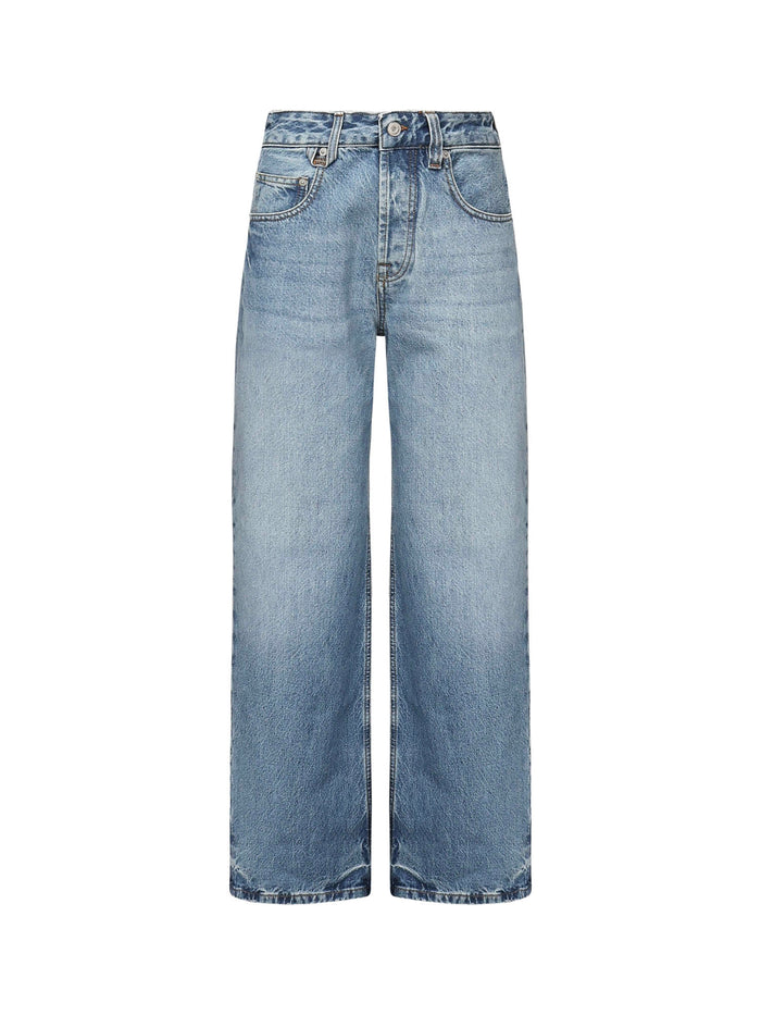 Jacquemus Jeans Blue/tabac Cotton