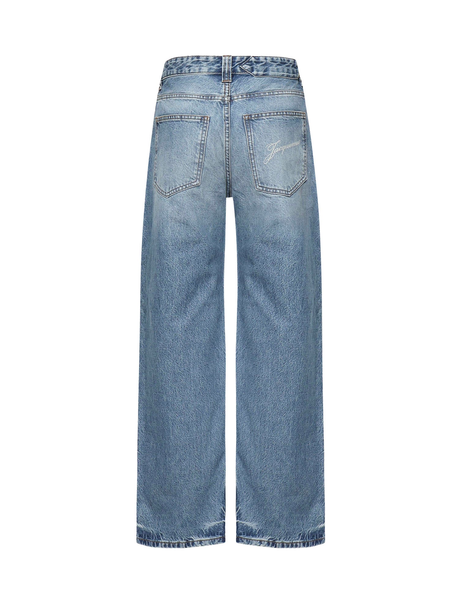 Jacquemus Jeans Blue/tabac Cotton