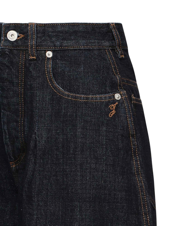 Jacquemus Jeans Blue Cotton