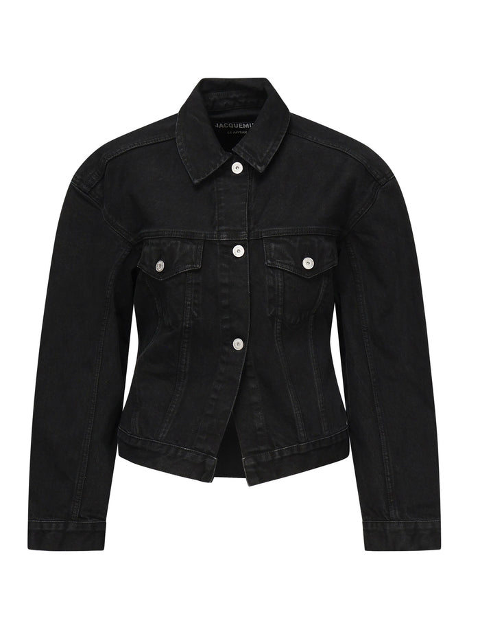 Jacquemus Coats Black Cotton