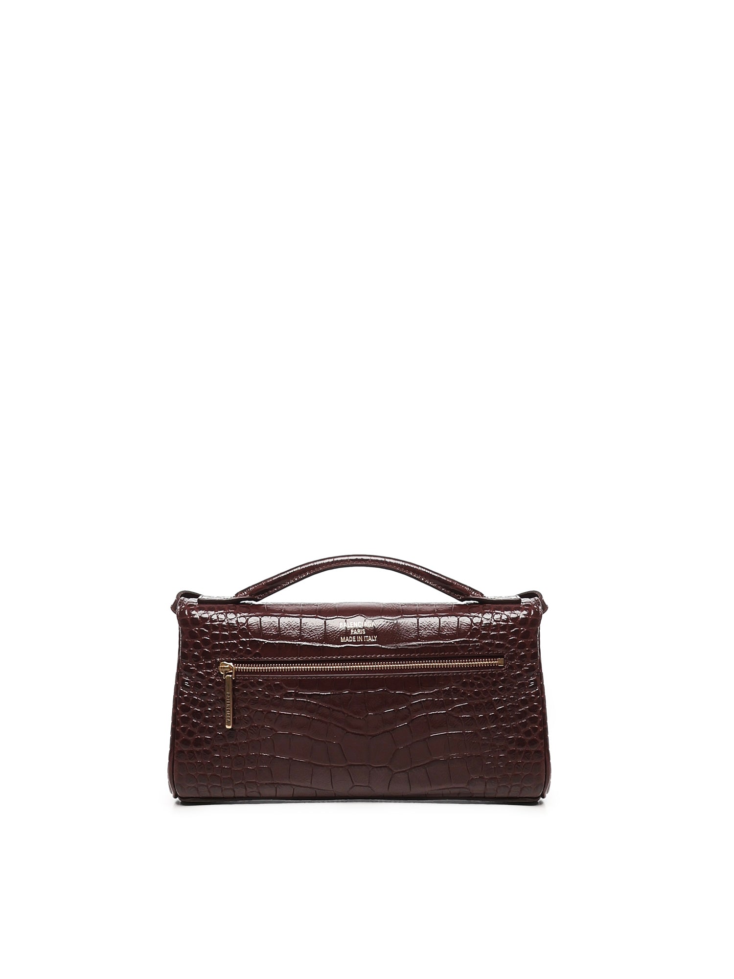 Balenciaga Bags Dark Burgundy Calfskin