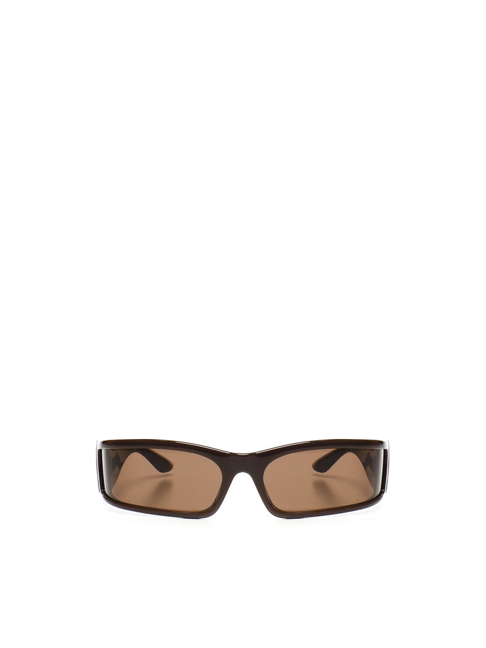 Balenciaga Sunglasses Dark Brown Polyamide