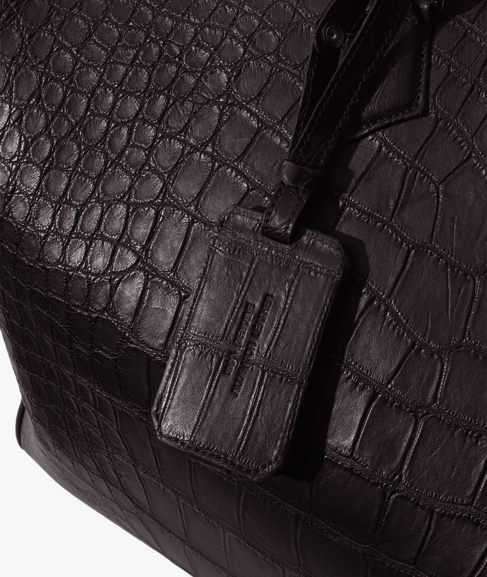 Alligator Carryall Mississippi Brown Luggage