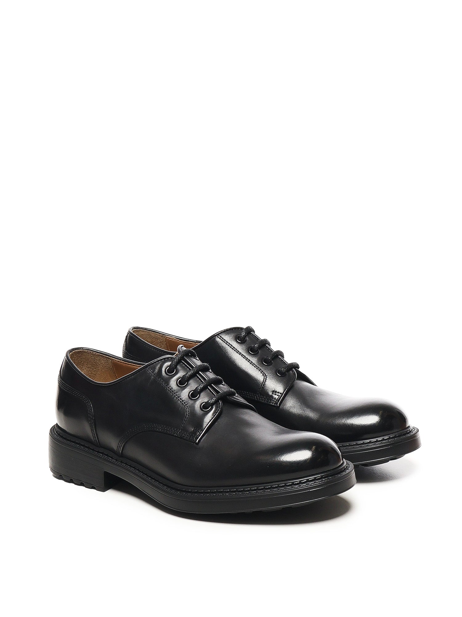 Doucals Flat shoes Black Calfskin