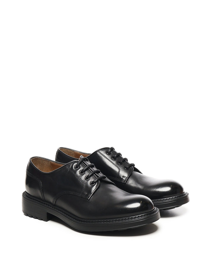 Doucals Flat shoes Black Calfskin