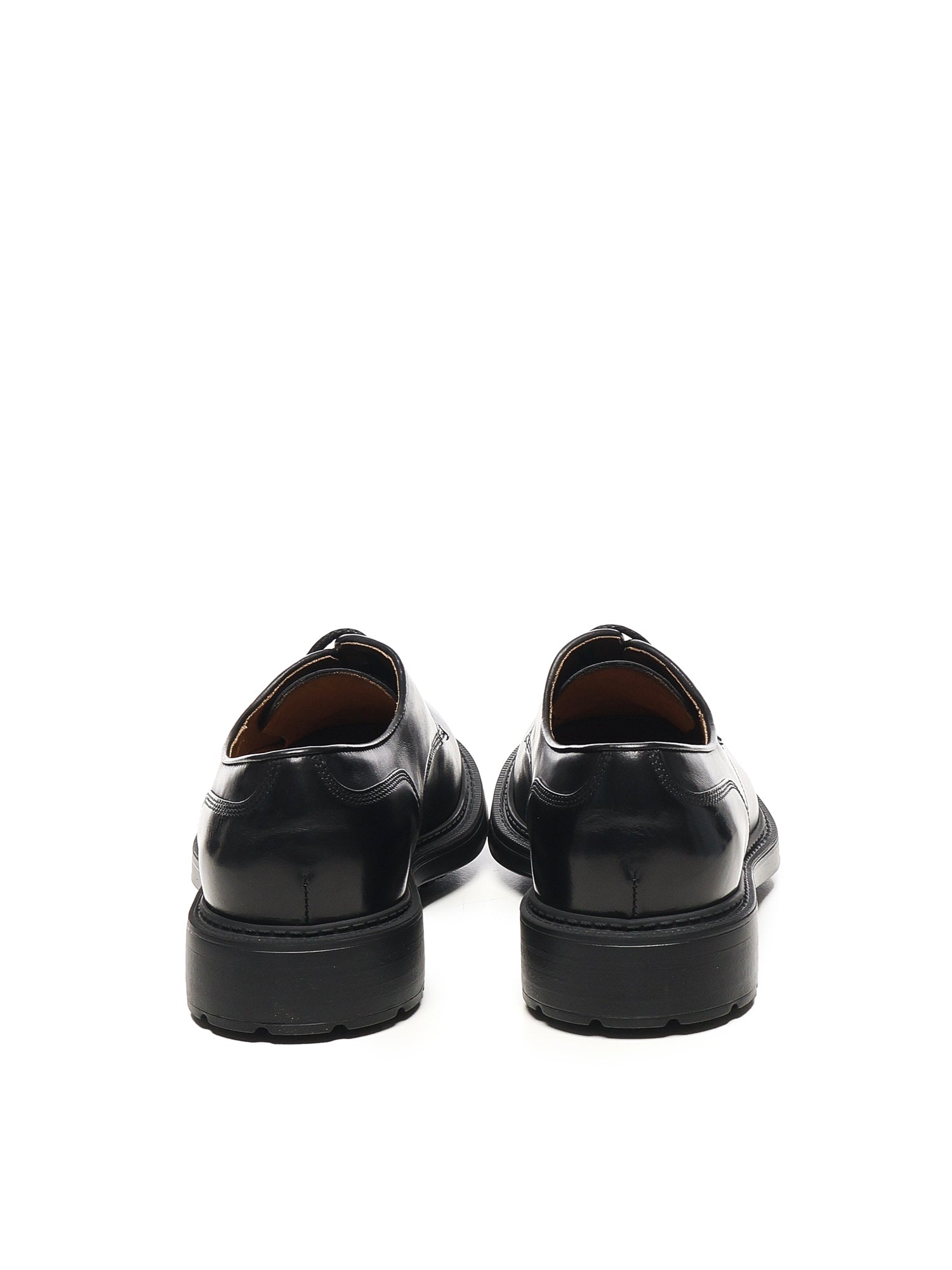 Doucals Flat shoes Black Calfskin