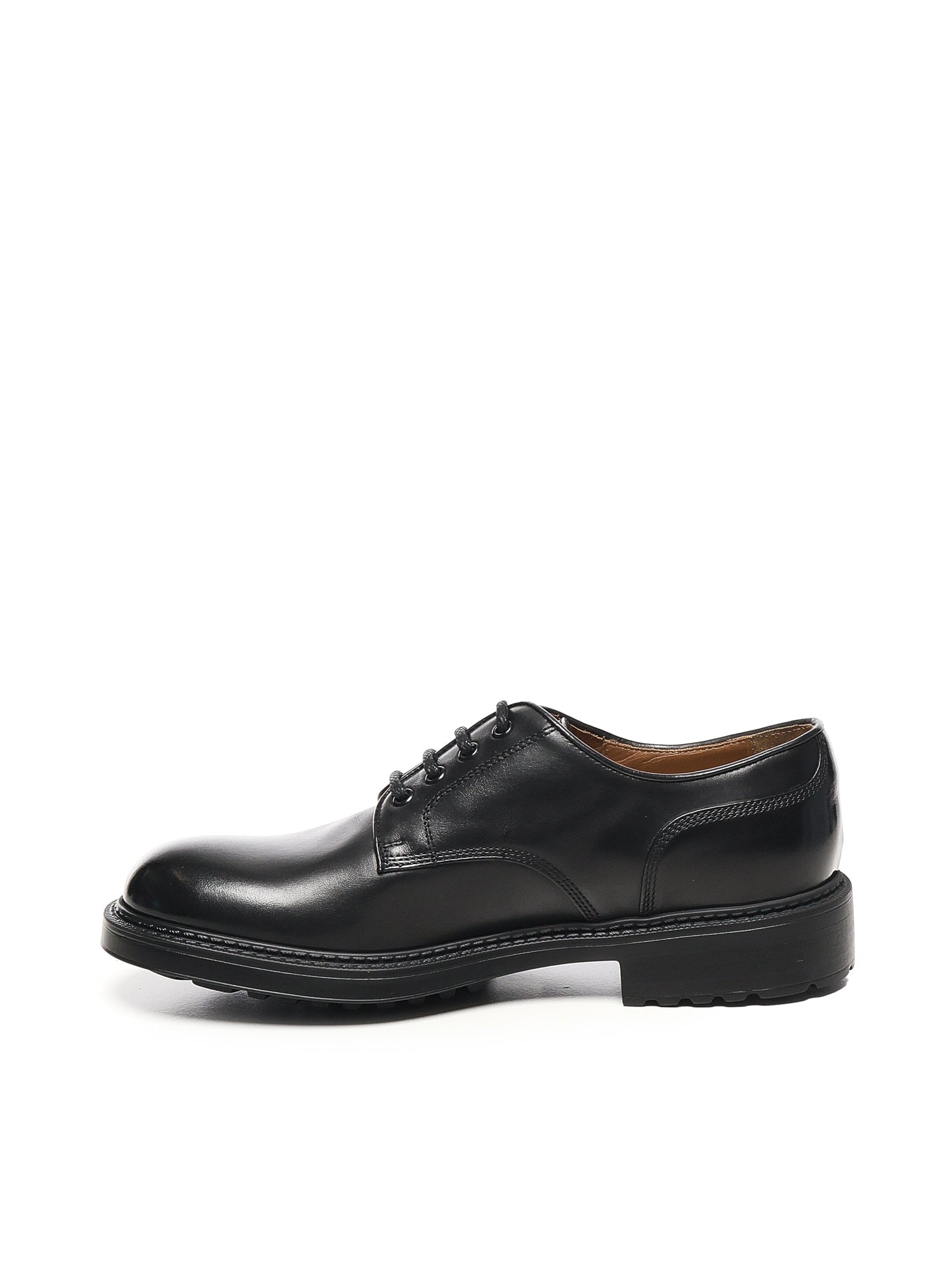 Doucals Flat shoes Black Calfskin